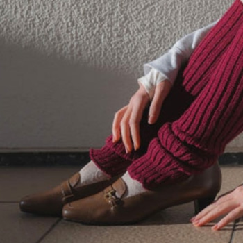 BEAUFIT A22Y ソフトスクエアトウモカパンプス ブラウン ビューフィット パンプス