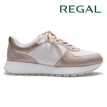 REGAL BF03 レースアップスニーカー ベージュアイボリー リーガル スニーカー