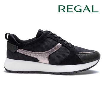 Regal Walker BF07 メッシュスニーカー ブラック リーガルウォーカー スニーカー