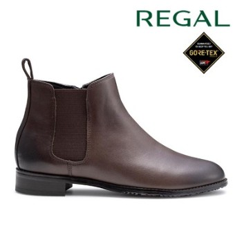 REGAL F06R サイドゴアブーツ　ＧＯＲＥ－ＴＥＸ ダークブラウン リーガル ブーツ