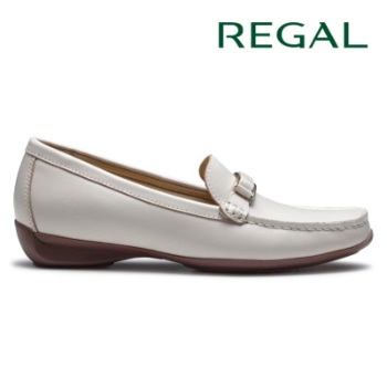 REGAL F08R フラットシューズ アイボリー リーガル フラットシューズ