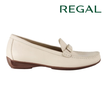 REGAL F08R フラットシューズ アイボリー リーガル フラットシューズ