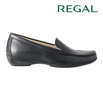 REGAL F09R フラットシューズ ブラック リーガル フラットシューズ