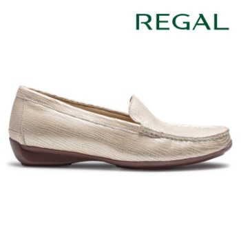 REGAL F09R フラットシューズ ゴールド リーガル フラットシューズ