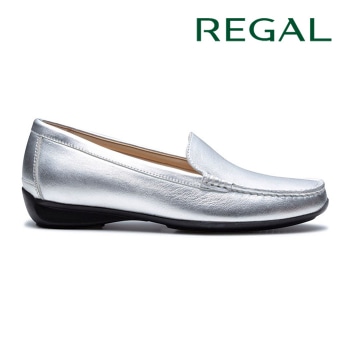 REGAL F09R フラットシューズ シルバー リーガル フラットシューズ
