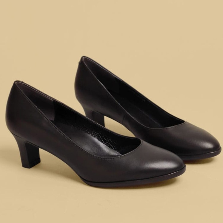 REGAL F14J プレーンパンプス ブラック リーガル パンプス