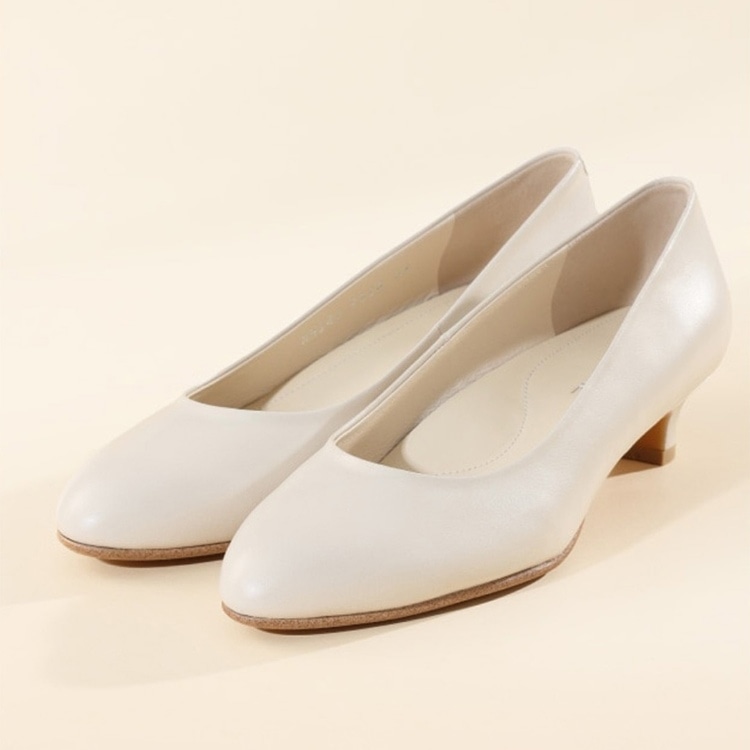 REGAL F23R ローヒールパンプス アイボリー リーガル パンプス