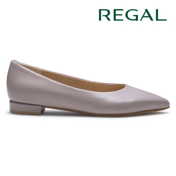 REGAL F37R ポインテッドトウフラットシューズ オーク リーガル フラットシューズ
