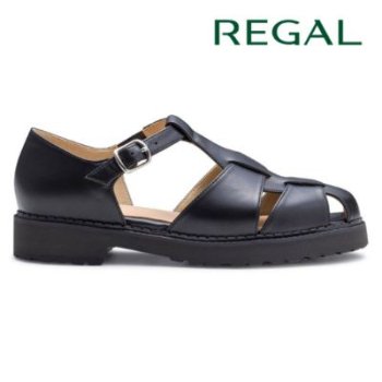 REGAL F43R グルカサンダル ブラック リーガル サンダル