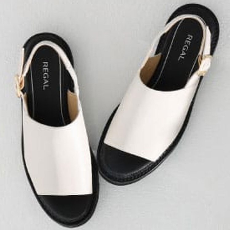 REGAL F44R ラギットソールサンダル アイボリー リーガル サンダル