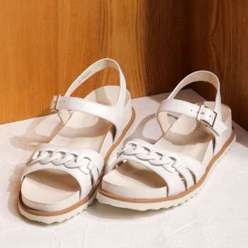 REGAL F45R フットベッドサンダル アイボリー リーガル サンダル