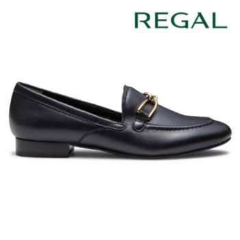 REGAL F64R ビットローファー ブラック リーガル フラットシューズ