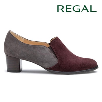 REGAL F65R シューティー ワイングレー リーガル パンプス