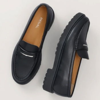 REGAL F79R ローファー ブラック リーガル カジュアルシューズ