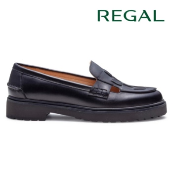 REGAL F80R イントレチャートローファー ブラック リーガル カジュアルシューズ