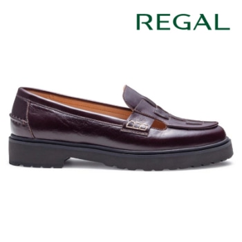 REGAL F80R イントレチャートローファー ワイン リーガル カジュアルシューズ