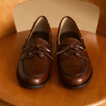 REGAL F83R デッキタイプローファー ブラウン リーガル カジュアルシューズ