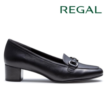 REGAL F94R ビット付きパンプス ブラック リーガル パンプス