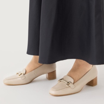 REGAL F94R ビット付きパンプス ダークベージュ リーガル パンプス