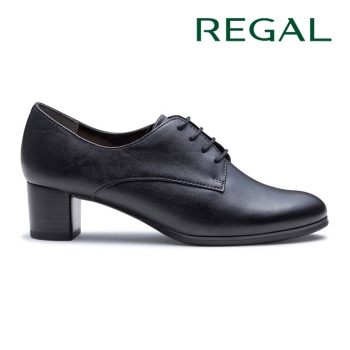 REGAL F95Q レースアップシューズ ブラック リーガル パンプス