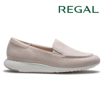 REGAL F97R モカスリッポン グレージュ リーガル カジュアルシューズ