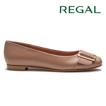 REGAL F98R 晴雨兼用フラットシューズ ベージュ リーガル フラットシューズ