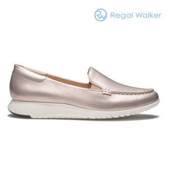 Regal Walker HC63 ヴァンプモカスリッポン ゴールド リーガルウォーカー フラットシューズ