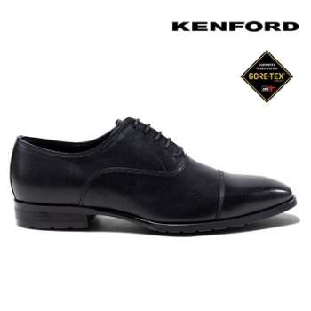 公式WEB限定 KENFORD KP34 ストレートチップ GORE-TEX フットウェア ブラック ケンフォード ビジネスシューズ