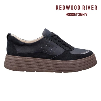 REDWOOD RIVER×MINNETONKA(R)  M08C マルチパーツデザインスニーカー ブラック レッドウッドリバー ミネトンカ (R) スニーカー