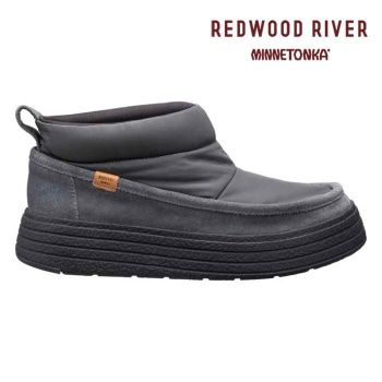 REDWOOD RIVER　MINNETONKA(R) M11C ショートブーツ グレー レッドウッド リバーミネトンカ(R) ブーツ