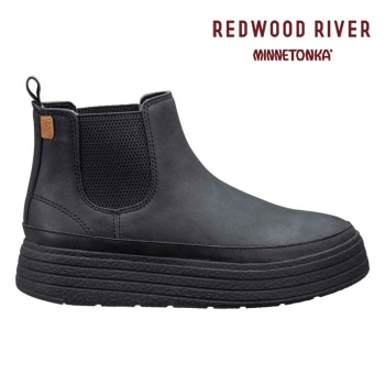 REDWOOD RIVER　MINNETONKA(R) M12C サイドゴアブーツ ブラック レッドウッド リバーミネトンカ(R) ブーツ