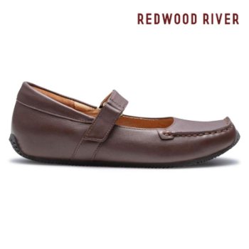 REDWOOD RIVER R05A メリージェーンシューズ ダークブラウン レッドウッド リバー フラットシューズ