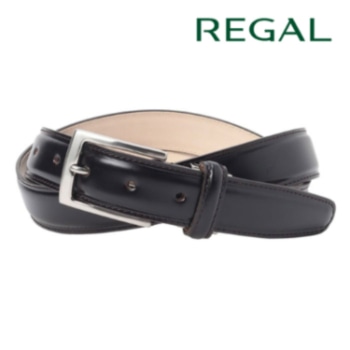 REGAL TS88 コレクテッドグレイン ドレスベルト ダークブラウン リーガル メンズ ベルト