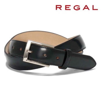 REGAL TS95 プレミアム　コードバン ブラック リーガル メンズ ベルト