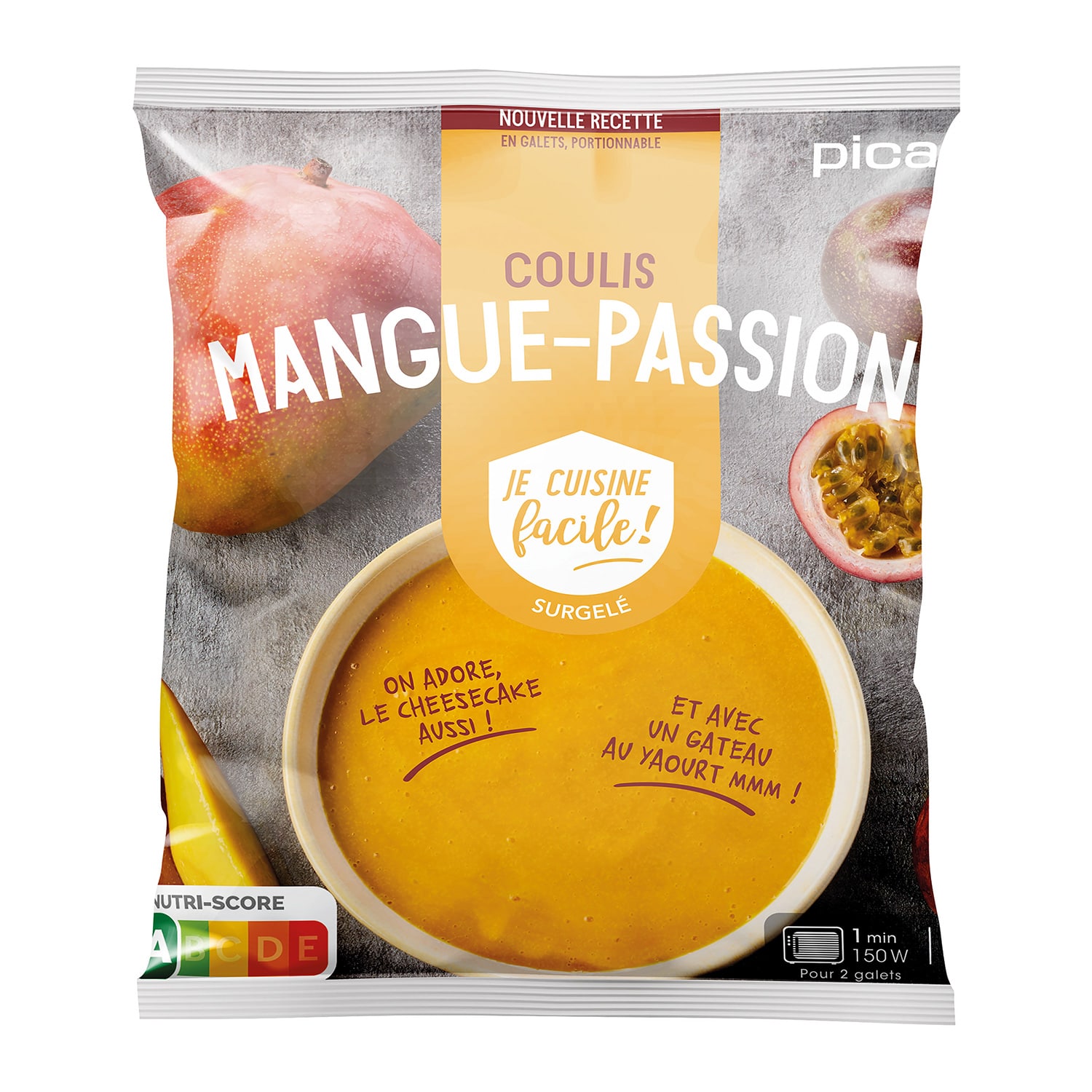 かける果実 マンゴーとパッションフルーツのクーリ