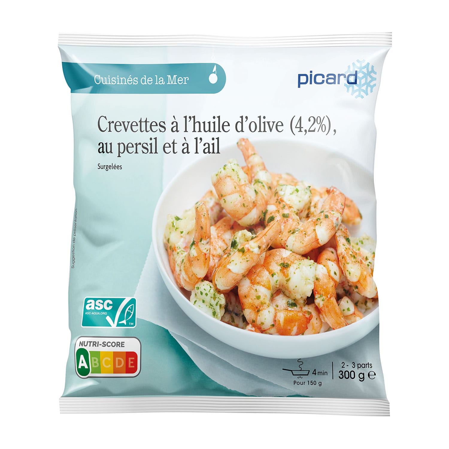 小エビのガーリックパセリ風味