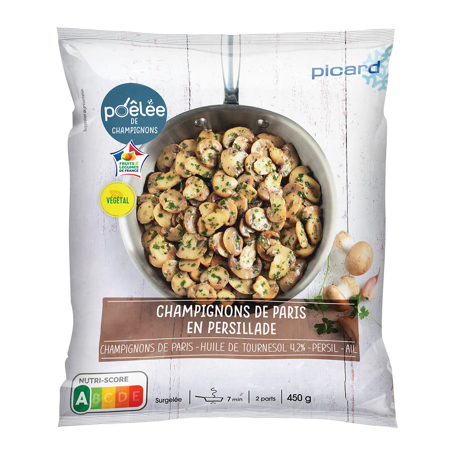 マッシュルームのポワレ