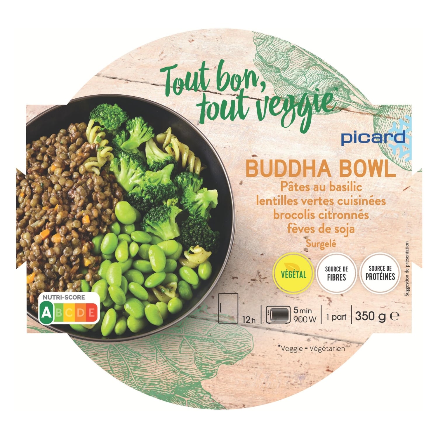 ブッダボウル 緑の野菜