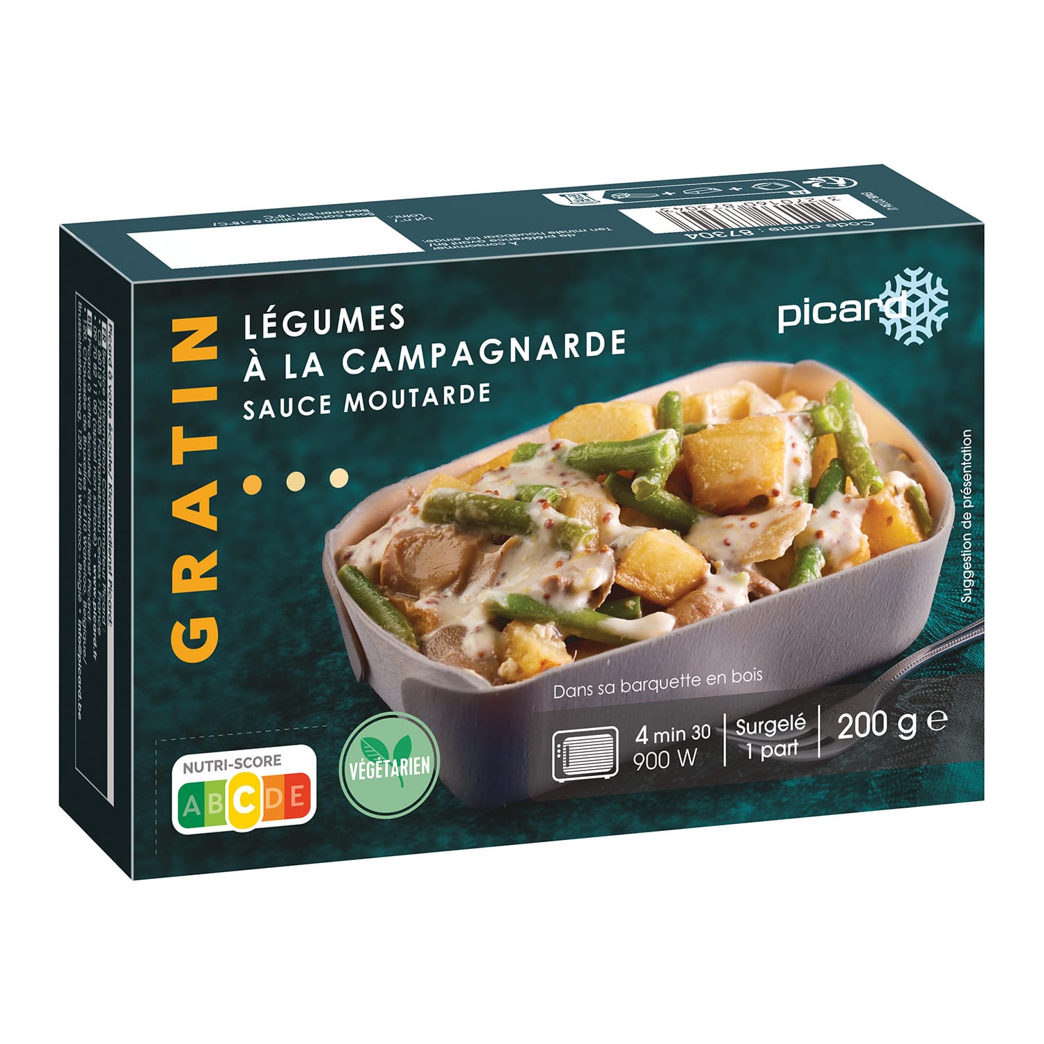 野菜のマスタードクリームソテー