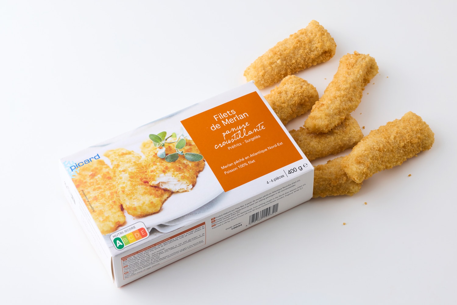 メルランのパン粉付け