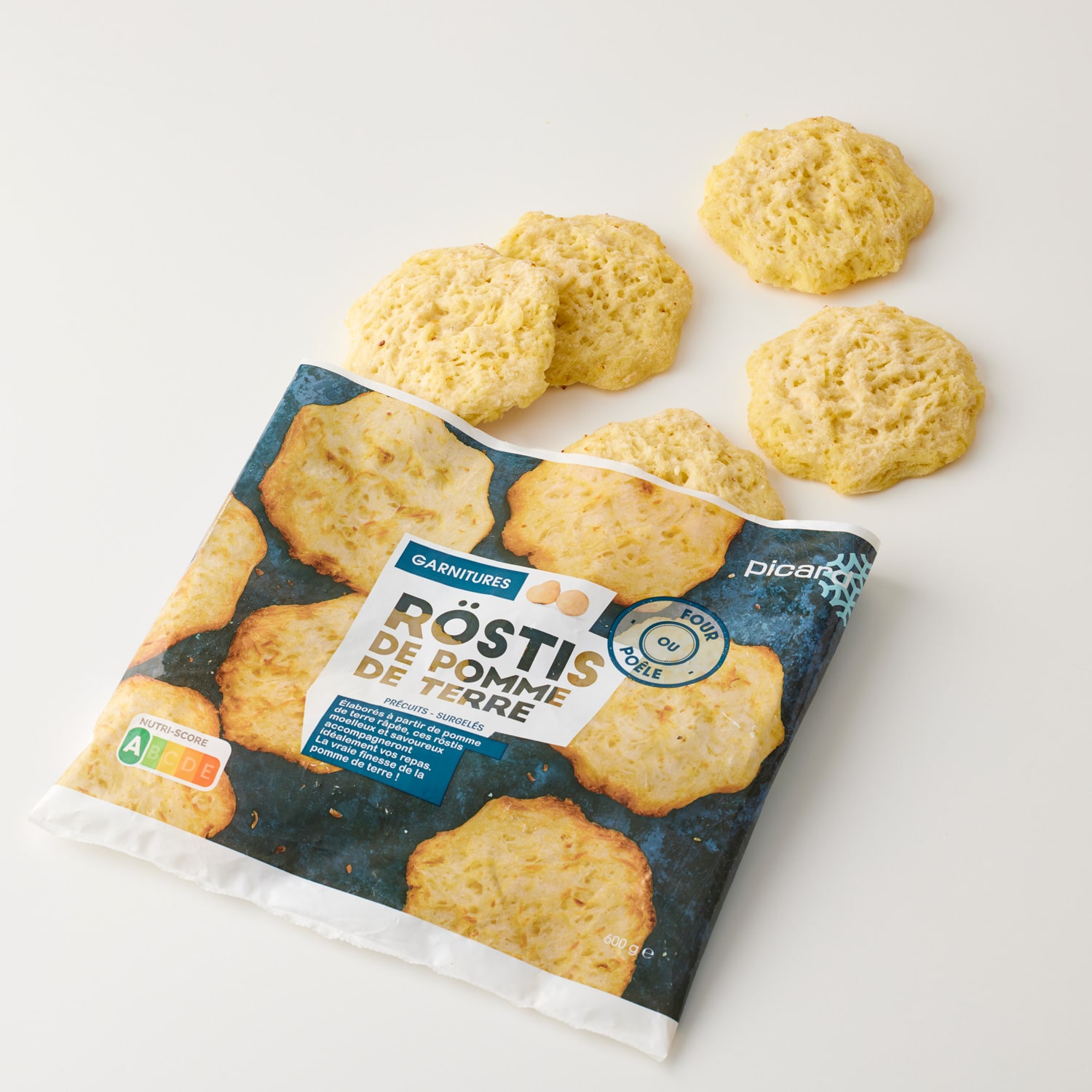 ジャガイモのせん切りとチーズのロスティ