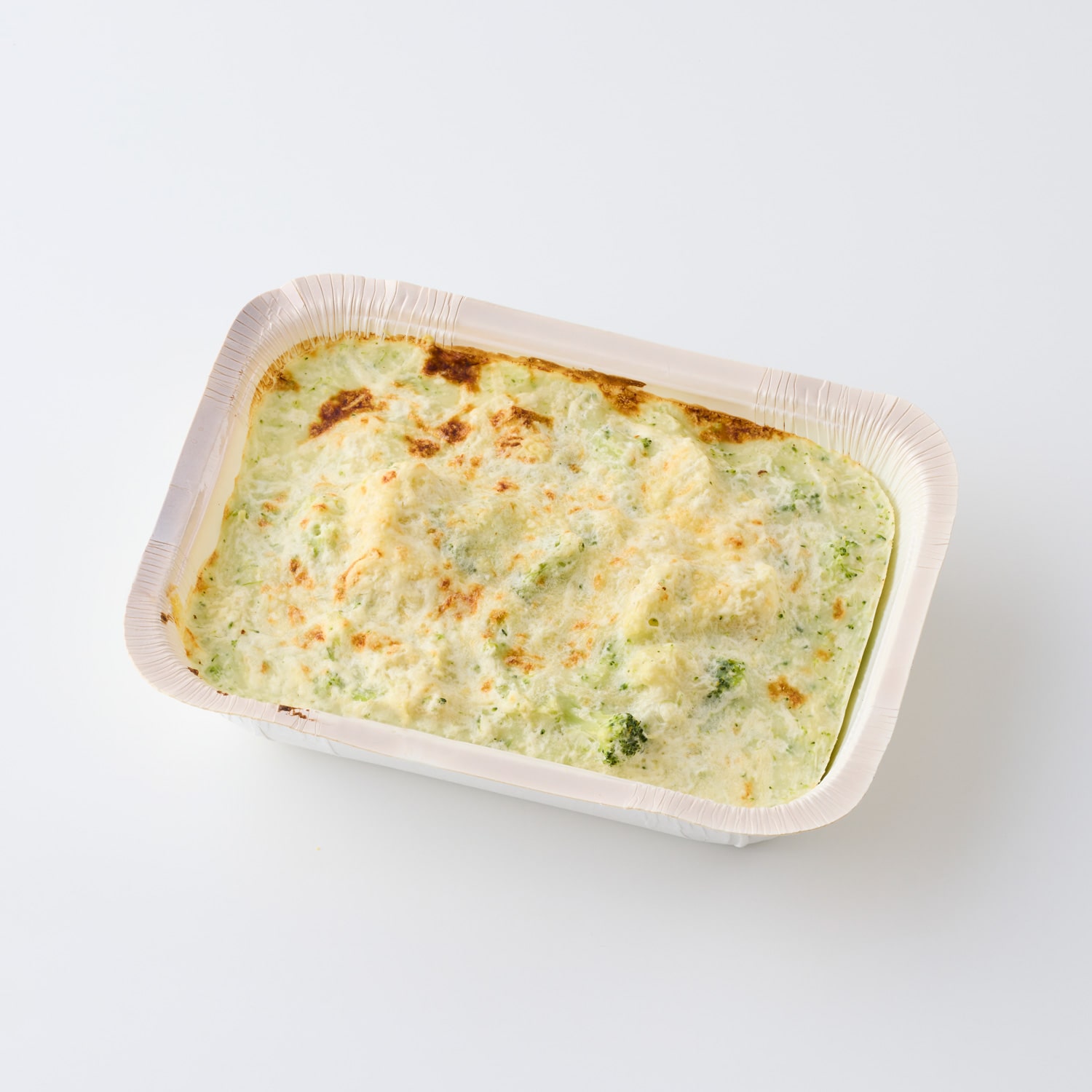 BIO カリフラワーとブロッコリーのグラタン