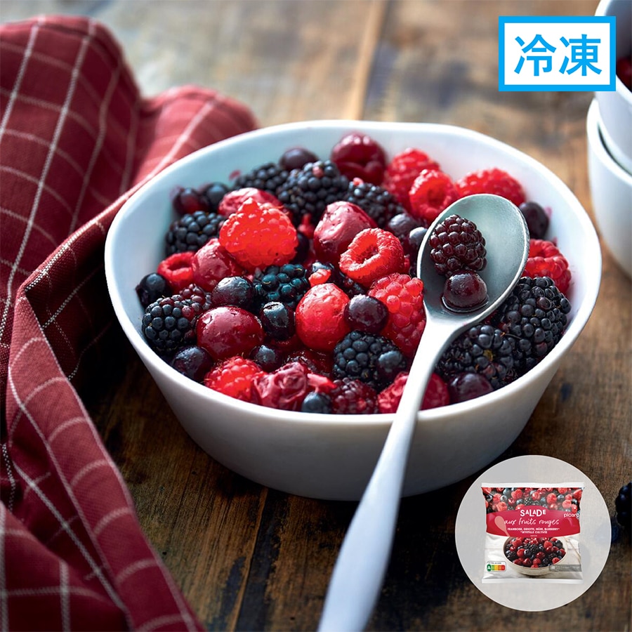 フルーツサラダ（赤いフルーツ）