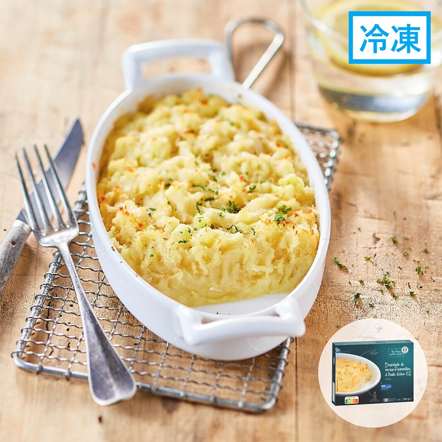 タラとジャガイモのグラタン