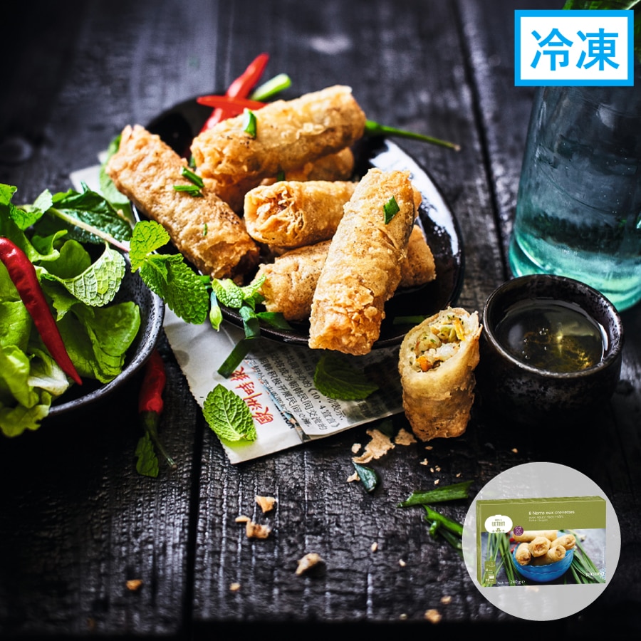 ベトナム風エビ春巻