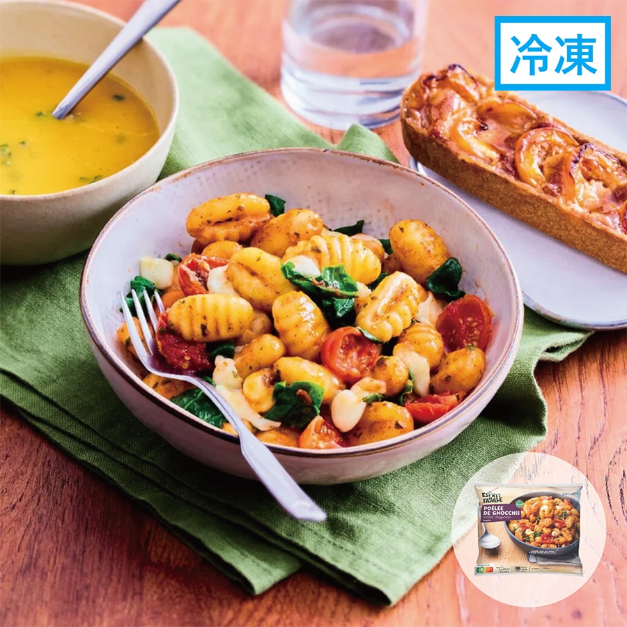 トマトとモッツァレラチーズのニョッキ