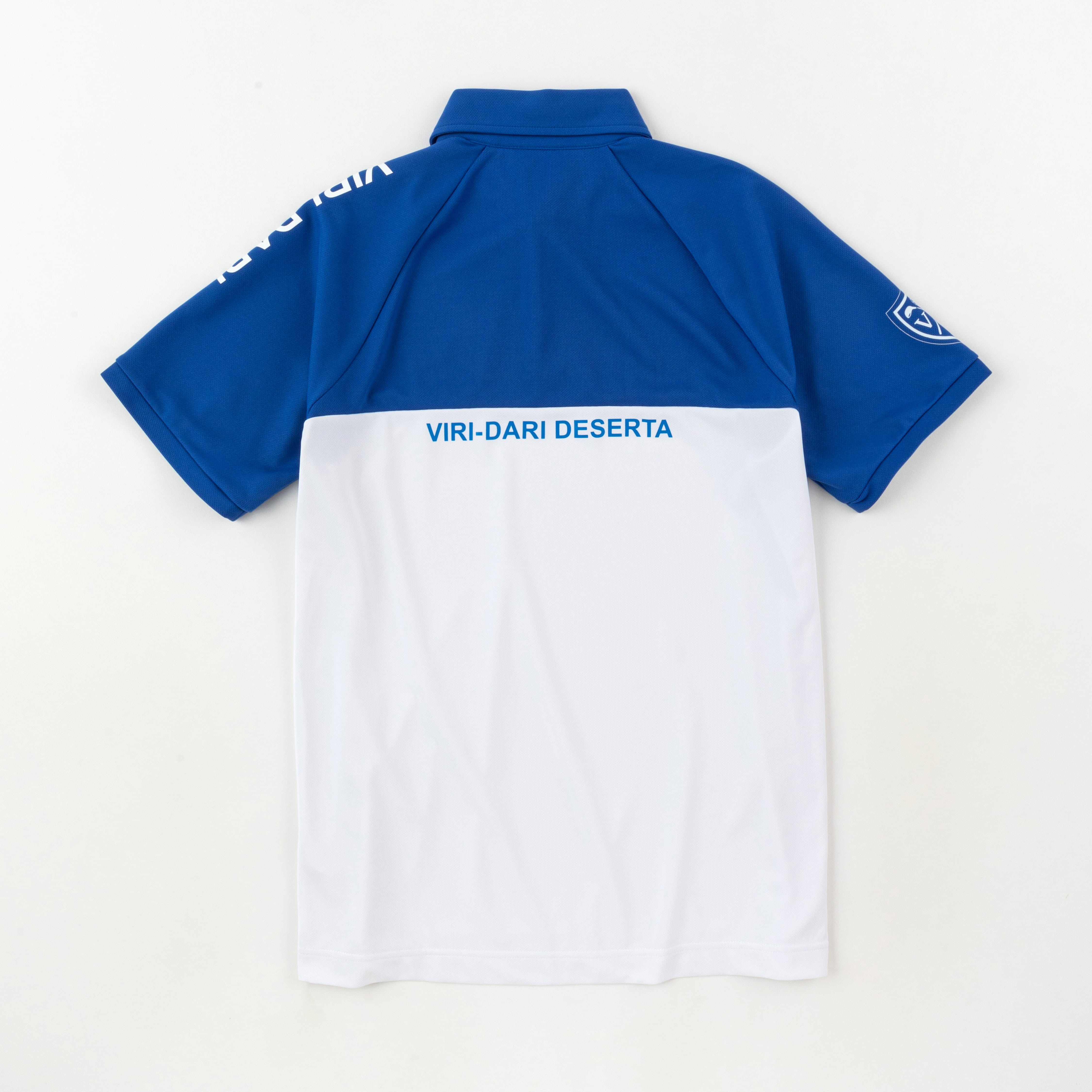 Raglan Bi-Color S/S Polo【XL】 Blue×White XL