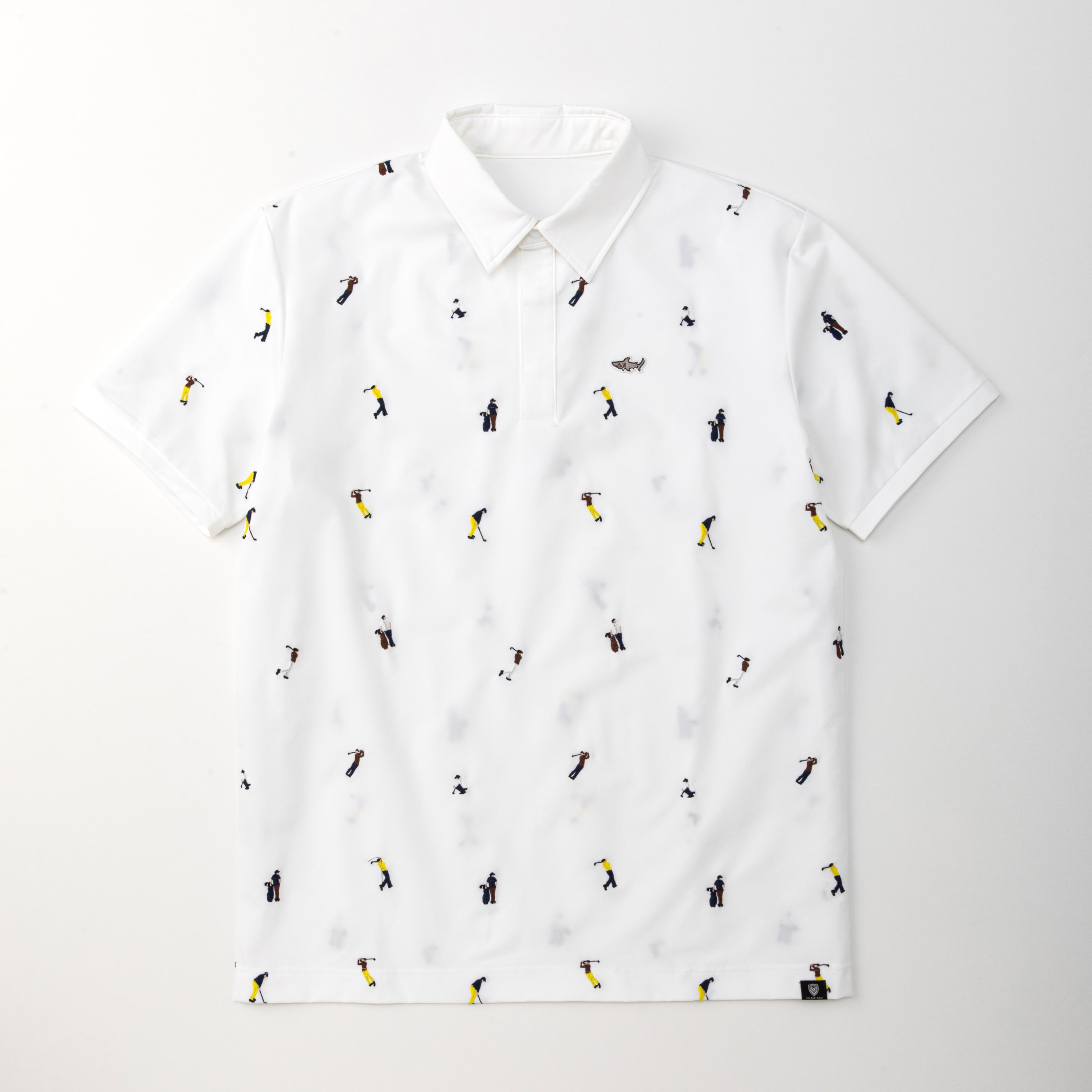 S/S Polo Shirt（総刺繍）【M】