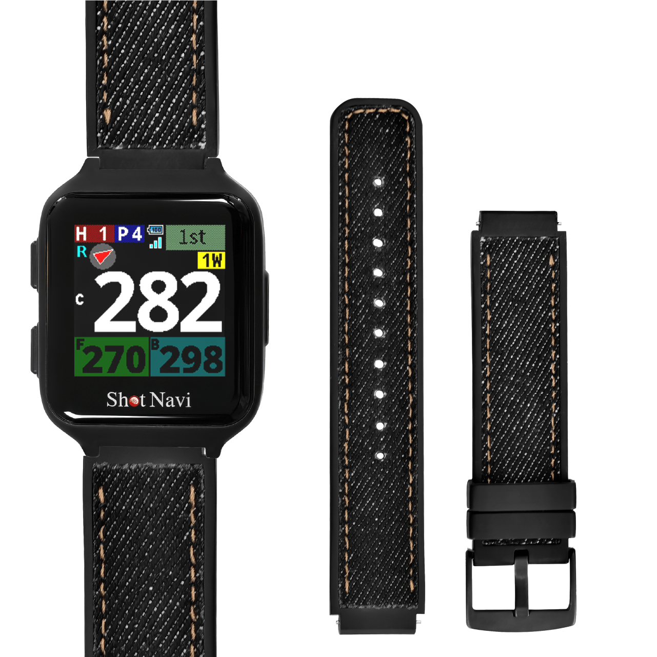 デニム柄ブラック