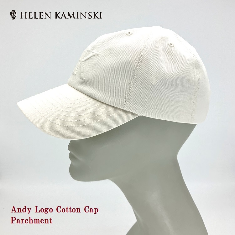 Andy Logo Cotton Cap〔Parchment〕